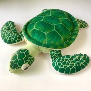 Wild Republic Large 23” Green Sea Turtle Plush Stuffed Animal Realistic Lifelike
